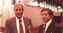Ray Dolby and Bob Heil