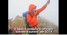 SOTA 4 contacts to Open a Summit WG0AT