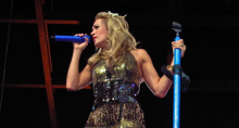 Carrie Underwood.  Custom Heil PR 35